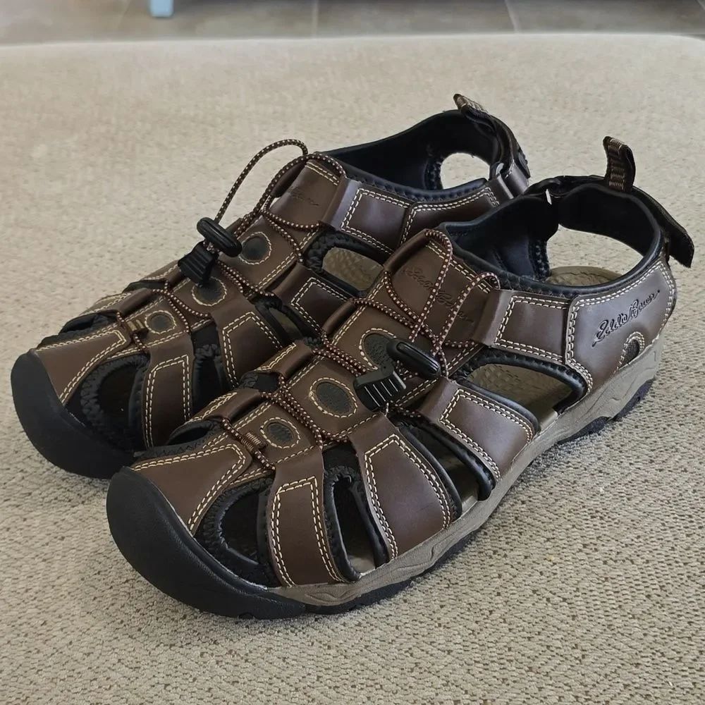 Eddie Bauer Meridian Brown Sandals - Size 9
